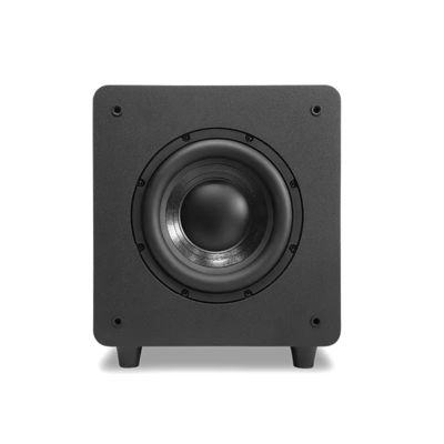 MDF-Holz-Haus-Aktiv-Subwoofer mit 10 Zoll-Woofer-Treiber-Niedrigpassfilter 100 Watt